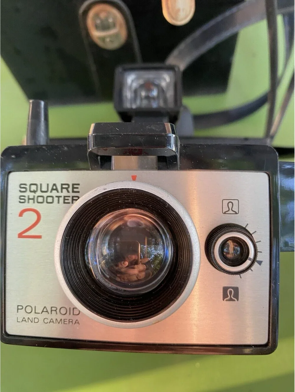 POLAROID Square Shooter 2 Black Retro Style Photography Instant Film Camera Case